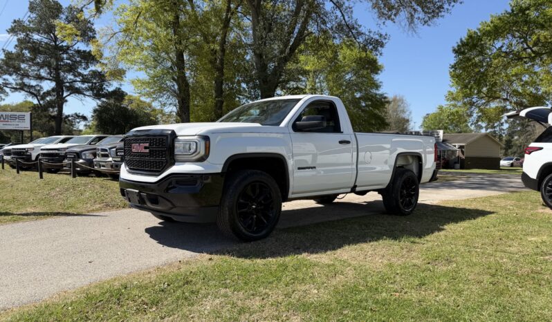 2018 GMC SIERRA C1500 WHITE full