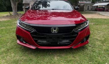 2022 HONDA ACCORD RED full