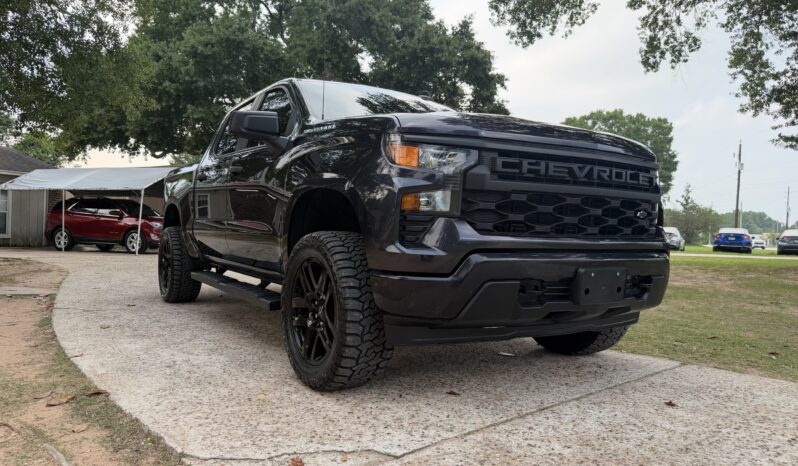 2022 CHEVROLET SILVERADO BLACK full