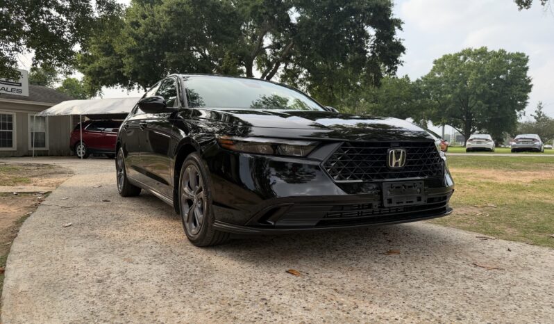 2023 HONDA ACCORD BLACK full