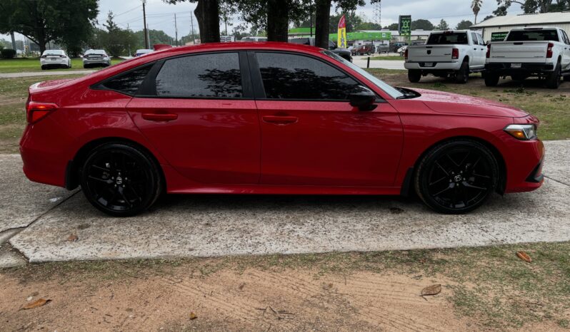2022 HONDA CIVIC RED full