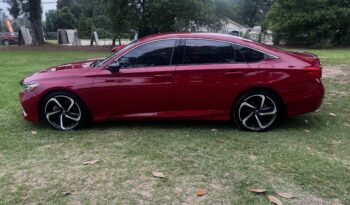 2022 HONDA ACCORD RED full