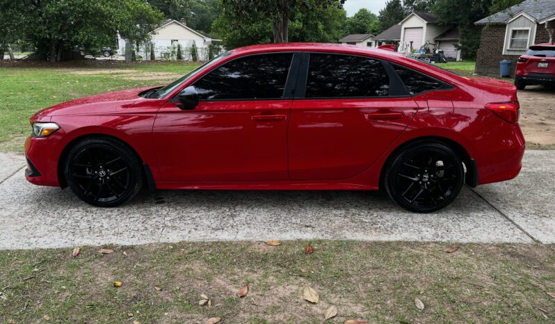 2022 HONDA CIVIC RED full
