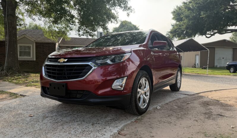 2020 CHEVROLET EQUINOX RED full