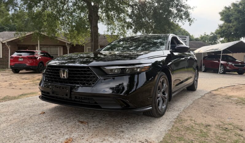 2023 HONDA ACCORD BLACK full