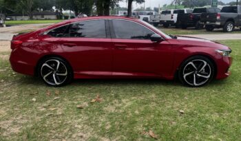 2022 HONDA ACCORD RED full