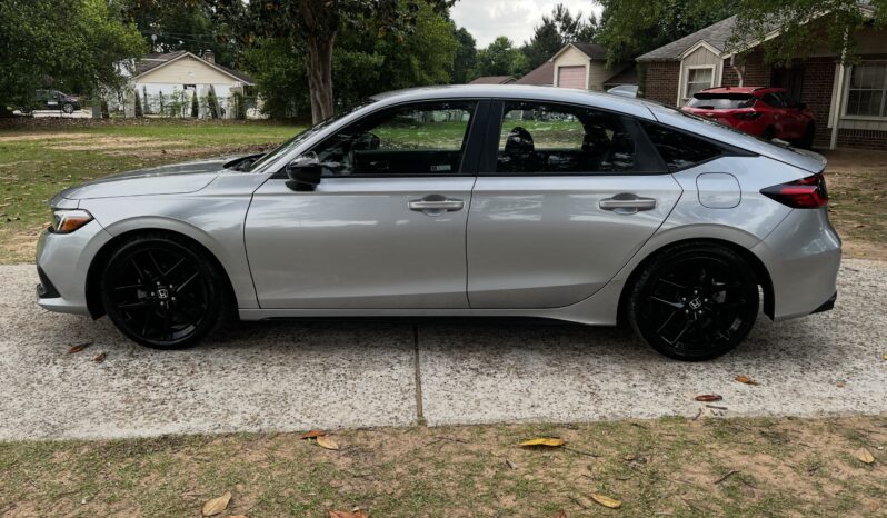 2022 HONDA CIVIC SILVER full