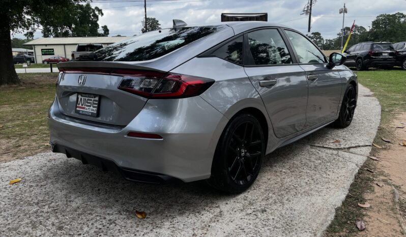 2022 HONDA CIVIC SILVER full