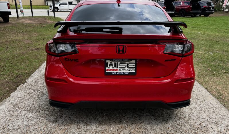 2023 HONDA CIVIC RED full