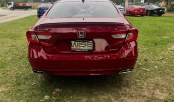 2022 HONDA ACCORD RED full