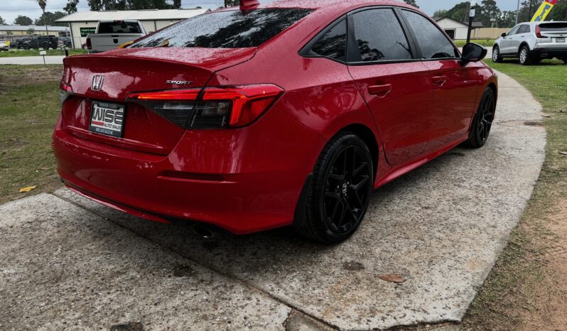 2022 HONDA CIVIC RED full