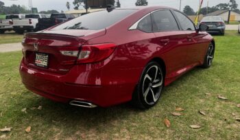 2022 HONDA ACCORD RED full