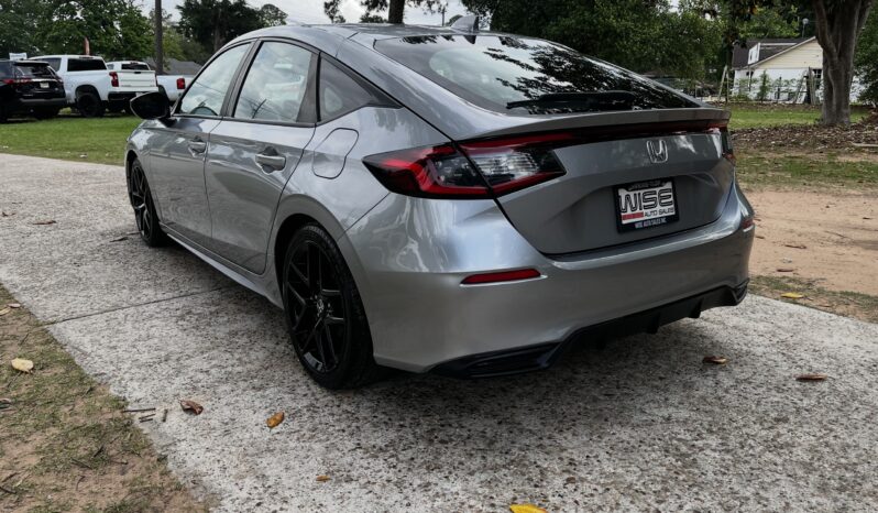 2022 HONDA CIVIC SILVER full