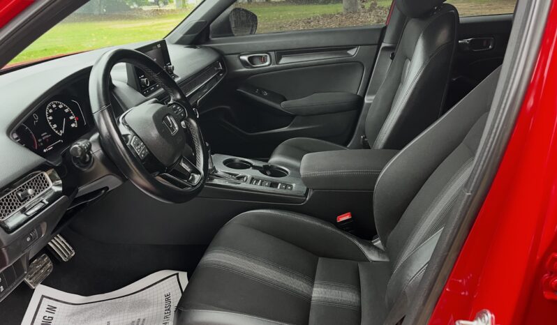 2022 HONDA CIVIC RED full