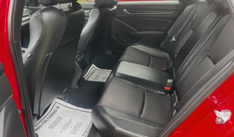 2022 HONDA ACCORD RED full
