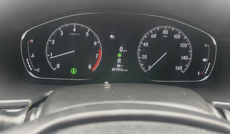 2022 HONDA ACCORD RED full