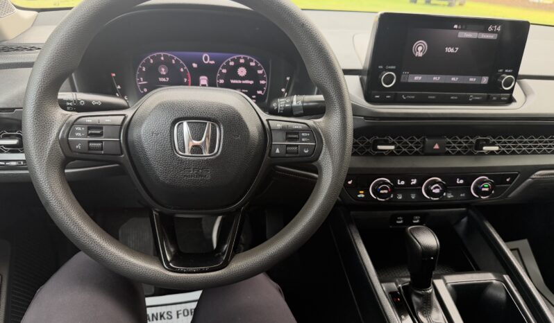 2023 HONDA ACCORD BLACK full