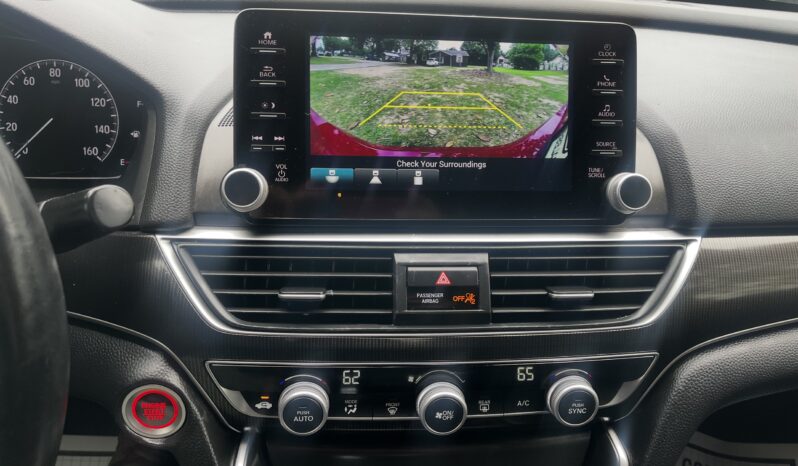 2022 HONDA ACCORD RED full