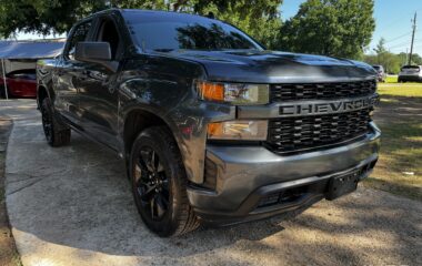 2021 CHEVROLET SILVERADO BLUE