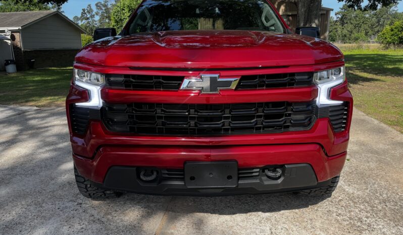 2025 CHEVROLET SILVERADO RST RED full