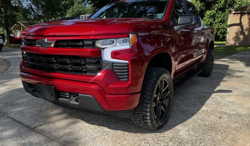 2025 CHEVROLET SILVERADO RST RED full