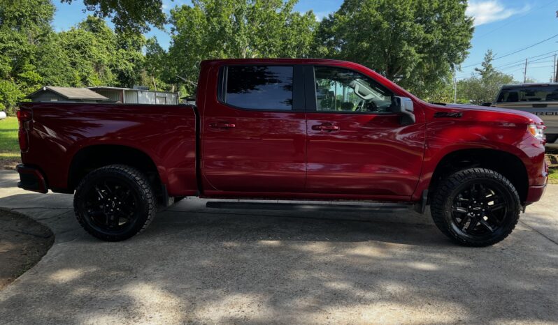 2025 CHEVROLET SILVERADO RST RED full