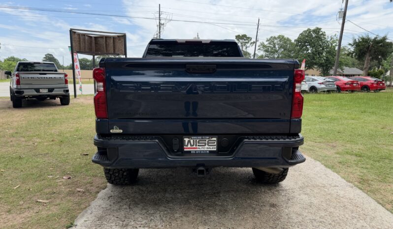 2023 CHEVROLET SILVERADO BLUE full