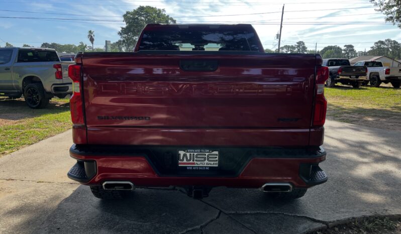 2025 CHEVROLET SILVERADO RST RED full
