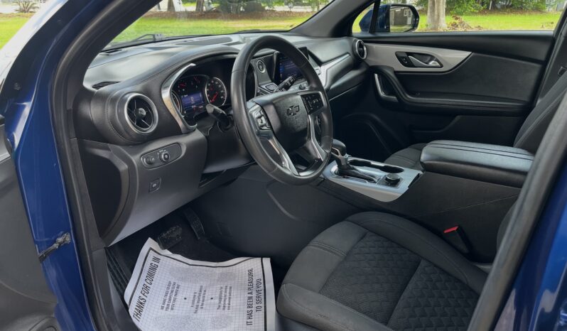 2022 CHEVROLET BLAZER BLUE full