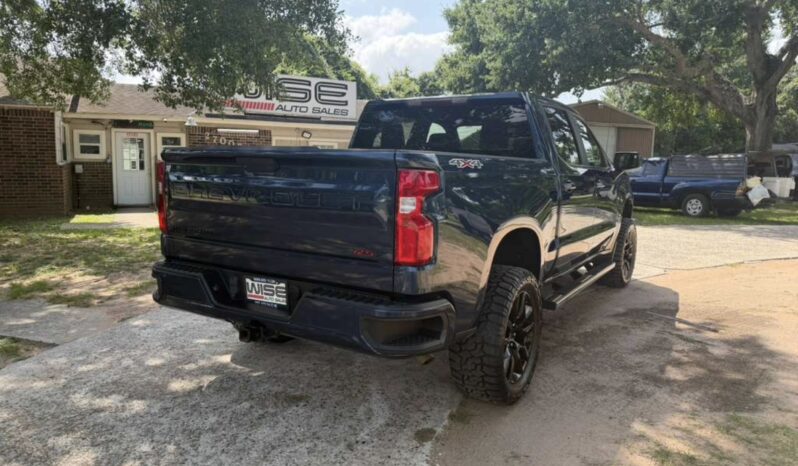 2022 CHEVROLET SILVERADO LTD BLUE full