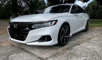 2021 HONDA ACCORD WHITE full