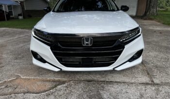 2021 HONDA ACCORD WHITE full