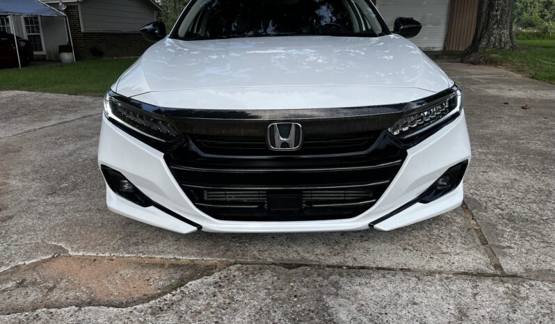 2021 HONDA ACCORD WHITE full