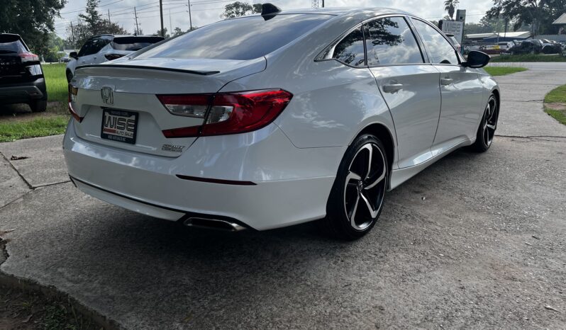 2021 HONDA ACCORD WHITE full