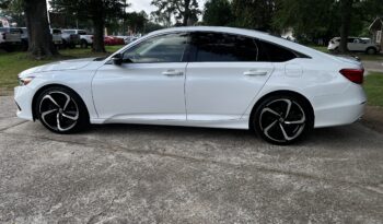 2021 HONDA ACCORD WHITE full