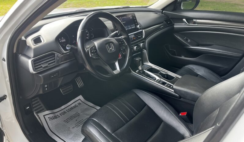 2021 HONDA ACCORD WHITE full