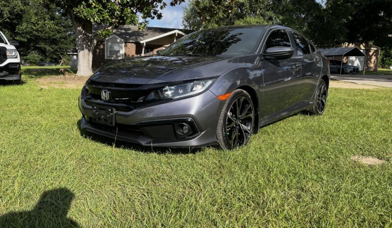 2021 HONDA CIVIC SPORT GRAY full