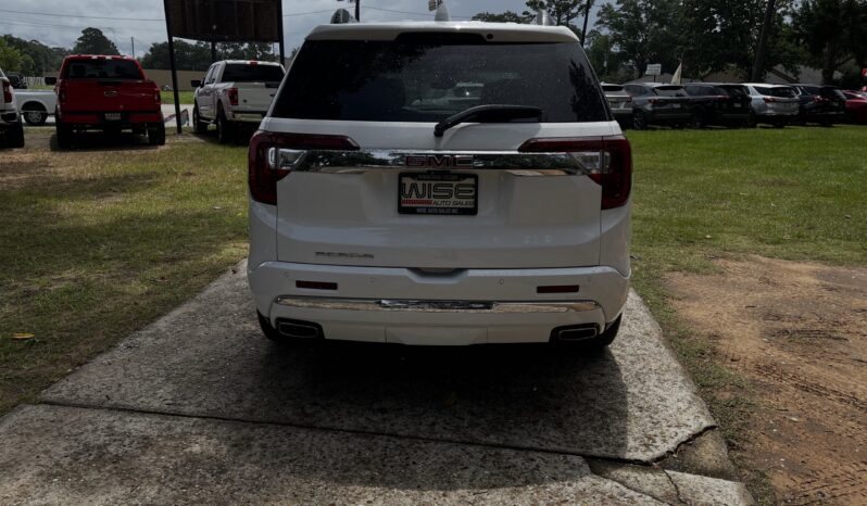 2021 GMC ACADIA WHITE full