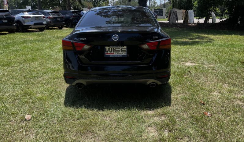 2022 NISSAN ALTIMA SR BLACK full
